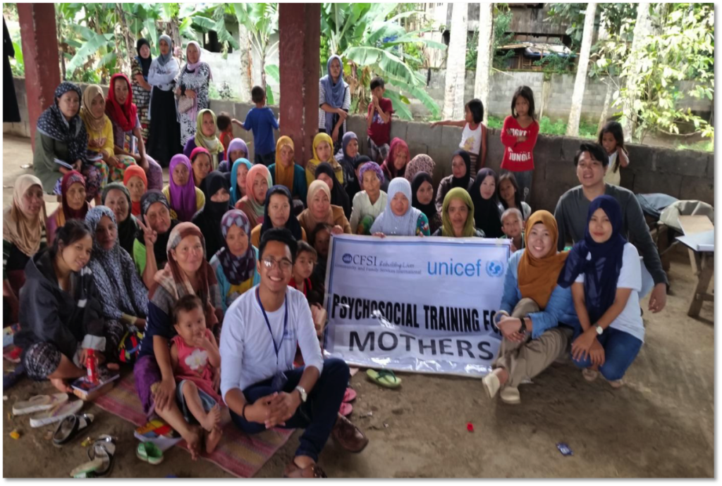 Psychosocial Training for Mothers in Lum baca Ingud Evacuation Center, Bacolod Kalawi, Lanao del Sur 