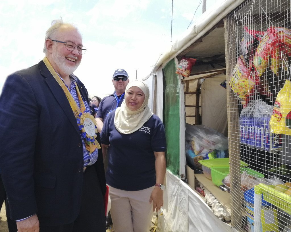 Photo Caption: Australian Ambassador Steven J. Robinson meets families receiving livelihood support from the Australian Government during his visit to the city in March 2019. The Ambassador announced an additional PHP 140 million for the Marawi Recovery Project bringing up Australia's total support to Marawi to PHP1.2 billion.